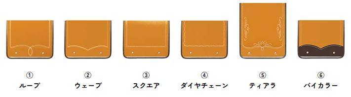 神田屋鞄オーダーメイドランドセル_ふたのデザイン